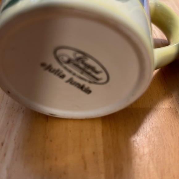 NWOT Happy Hanukkah Ceramic Mugs by Julia Junkin, Set of 2 - Picture 6 of 9